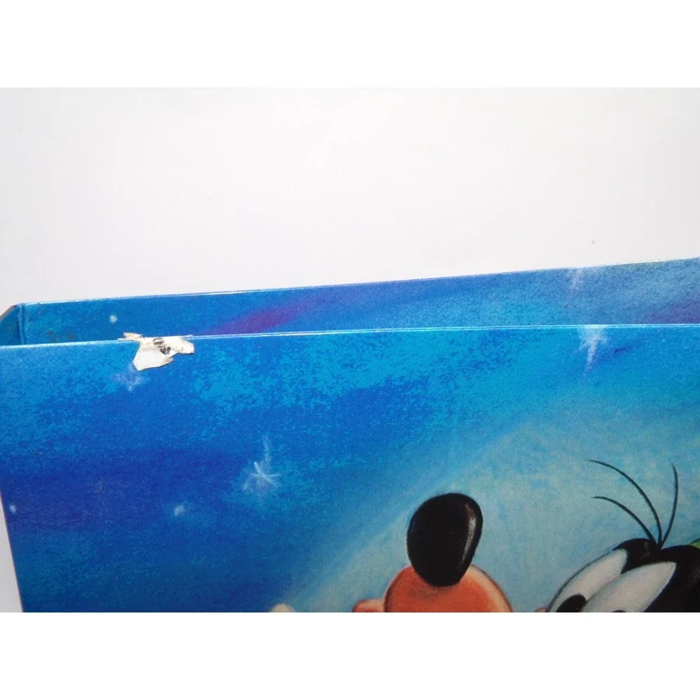VTG Disney Goofy At The Movies  3-Ring Binder With Inside Pockets